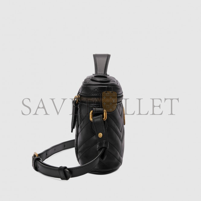 GUCCI GG MARMONT MINI BAG 672253 (19*13*7cm) GUCCI GG MARMONT MINI BAG 672253 (19*13*7cm)
